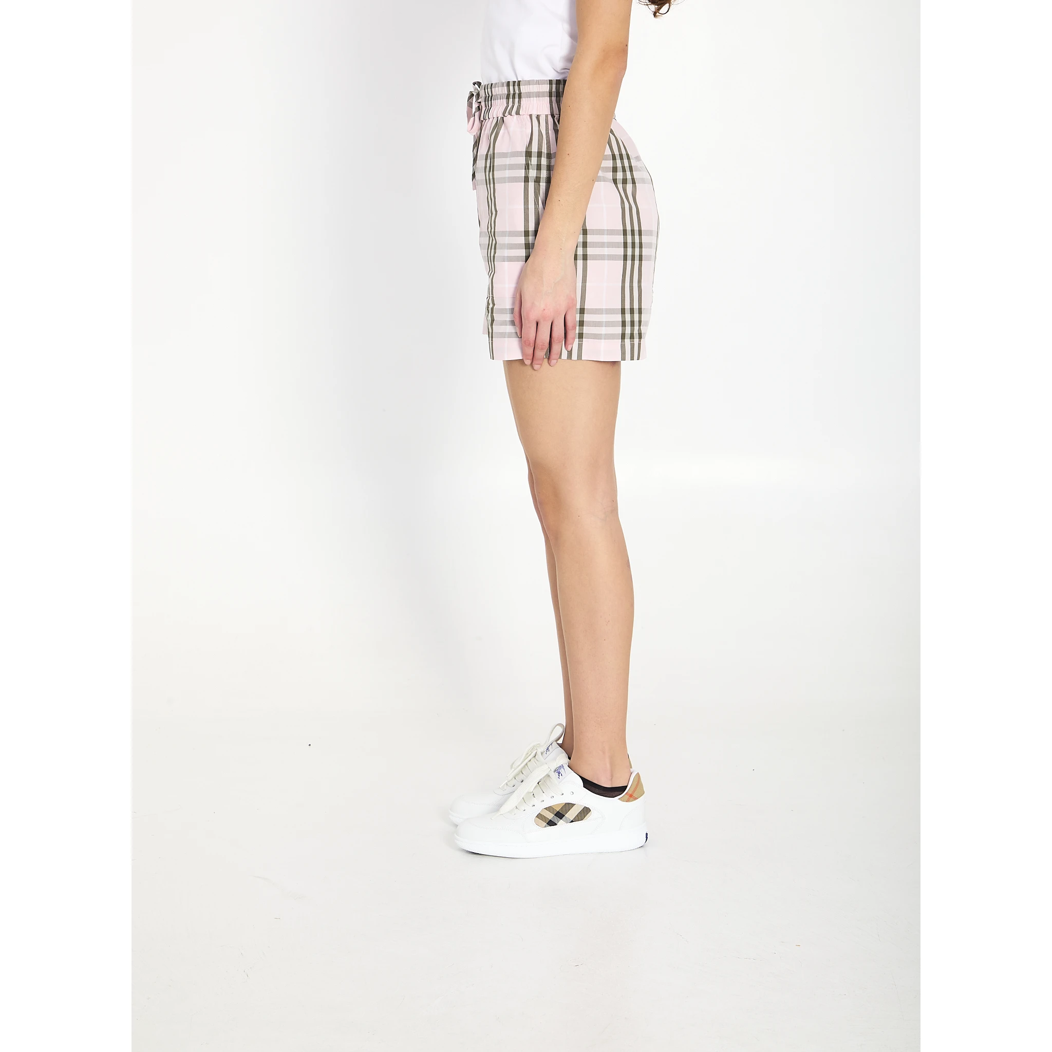 Cotton Check shorts
