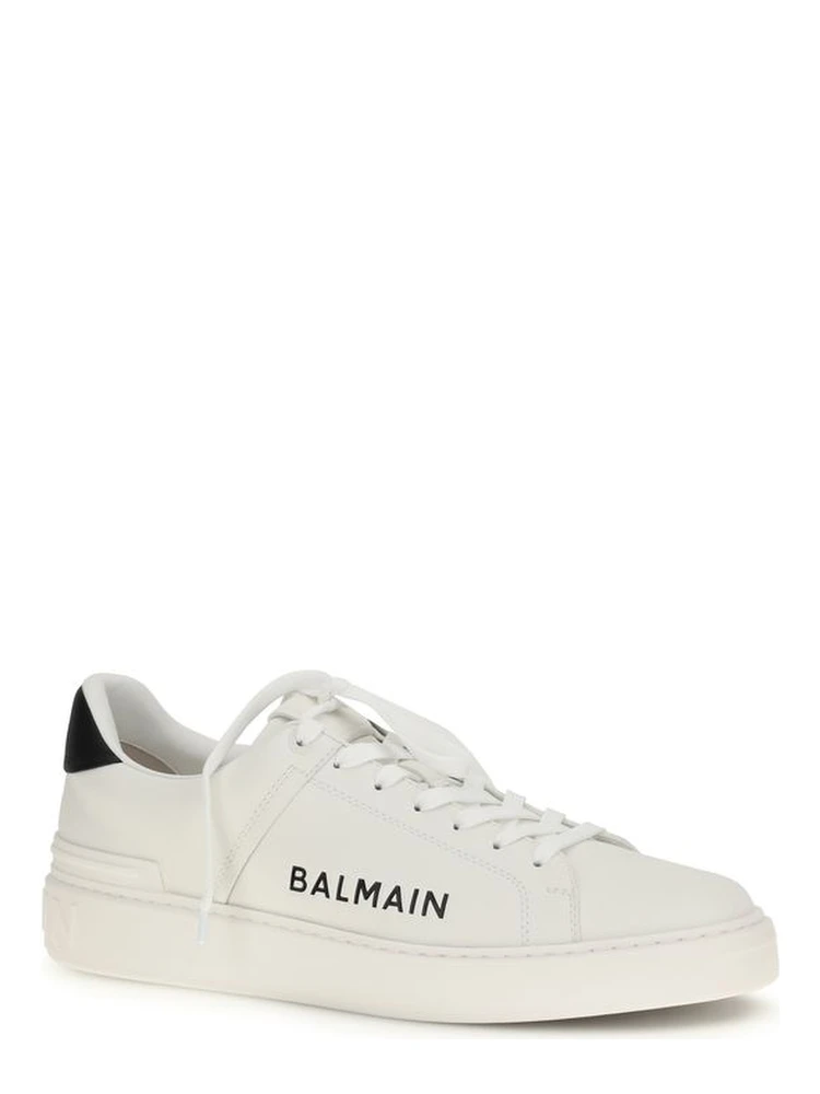 White Calf Leather Bos Taurus Low Top Sneakers alternative
