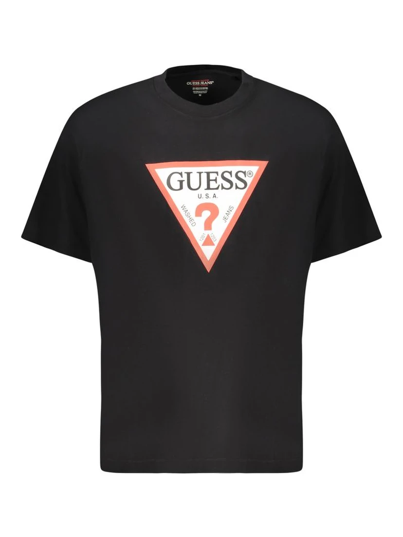 Black Organic Cotton Men T-Shirt