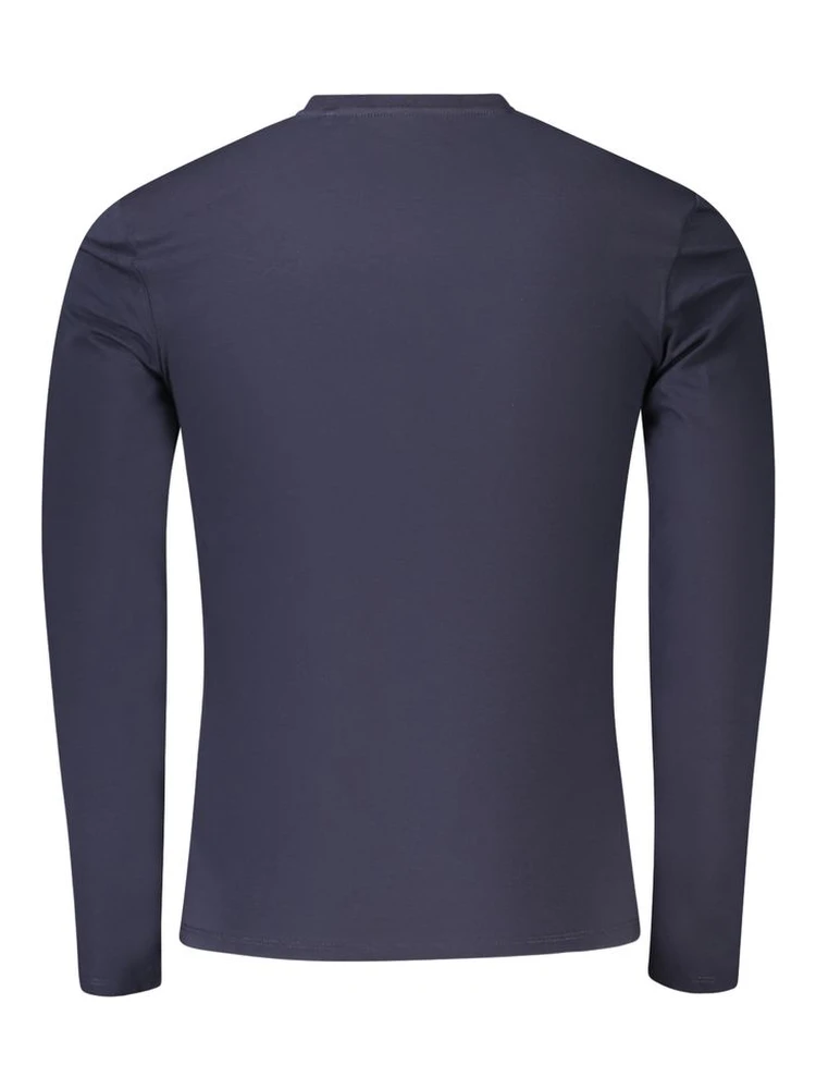 Blue Organic Cotton Men T-Shirt alternative