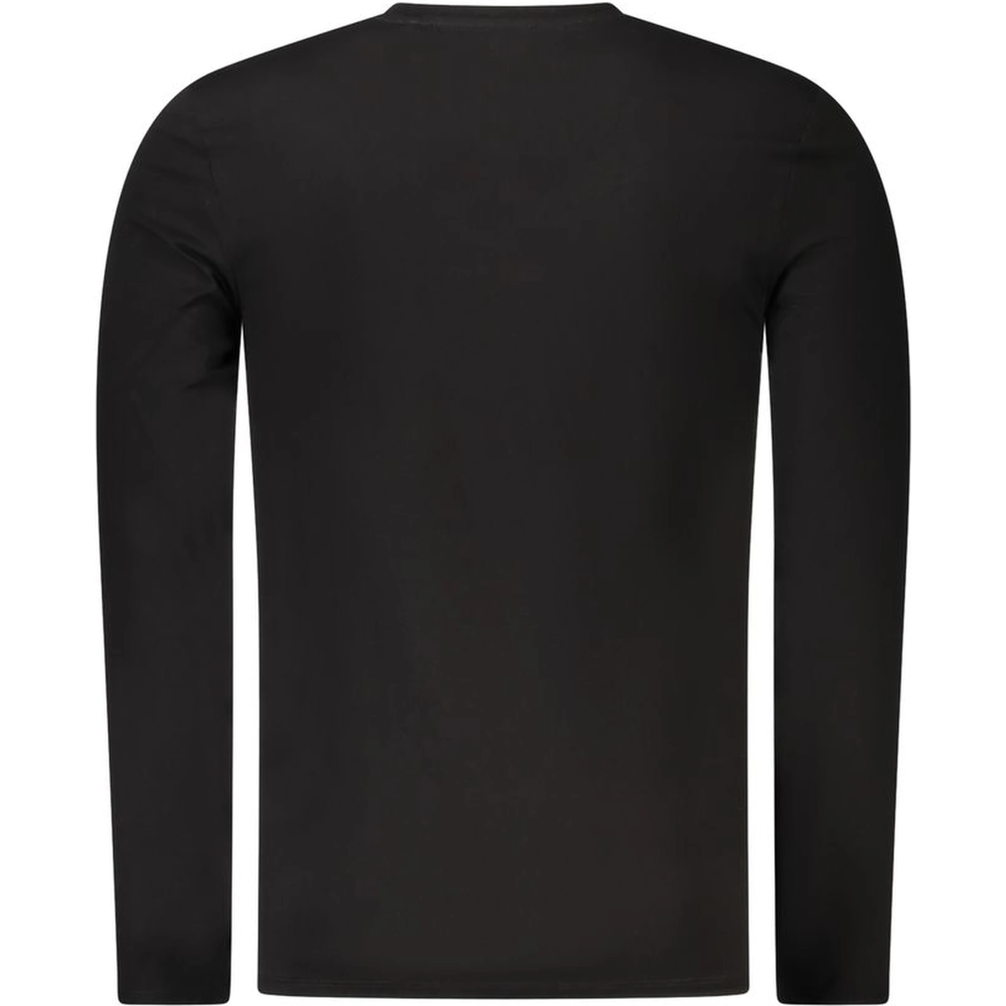 Black Cotton Men T-Shirt