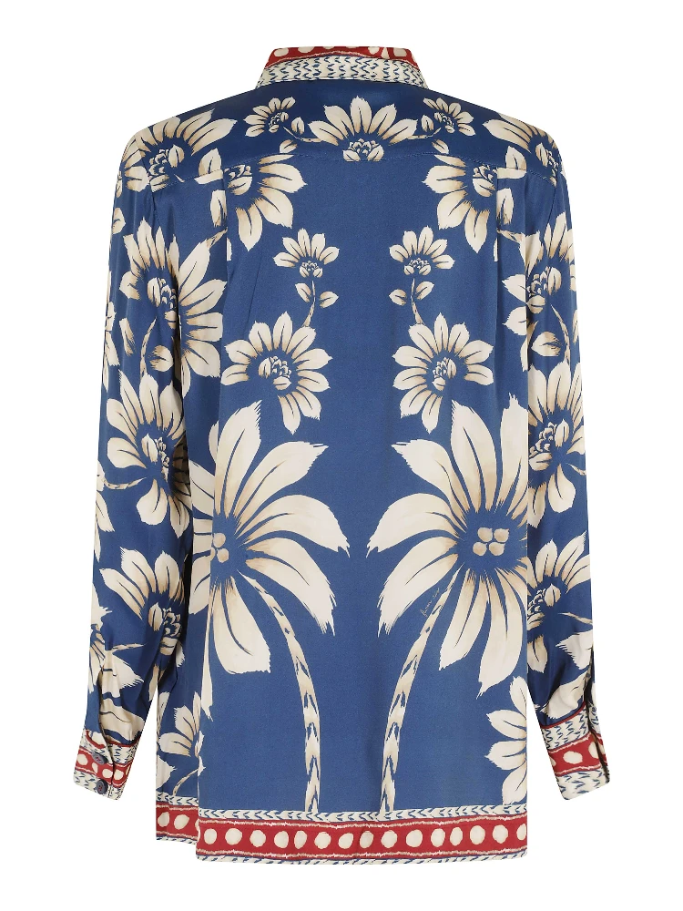 LUNA BLUE PAJAMA SHIRT alternative