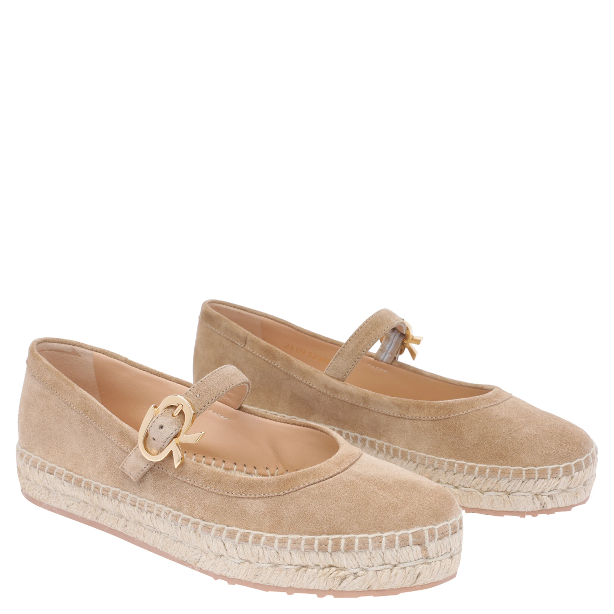 Gianvito Rossi Flat shoes Beige
