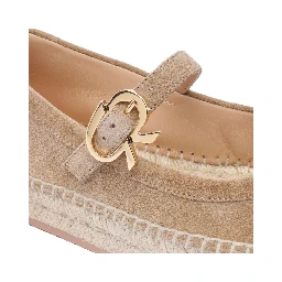Gianvito Rossi Flat shoes Beige