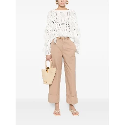 Twin-set Trousers Beige