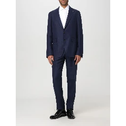 Multicolor Wool Two-Piece Suit