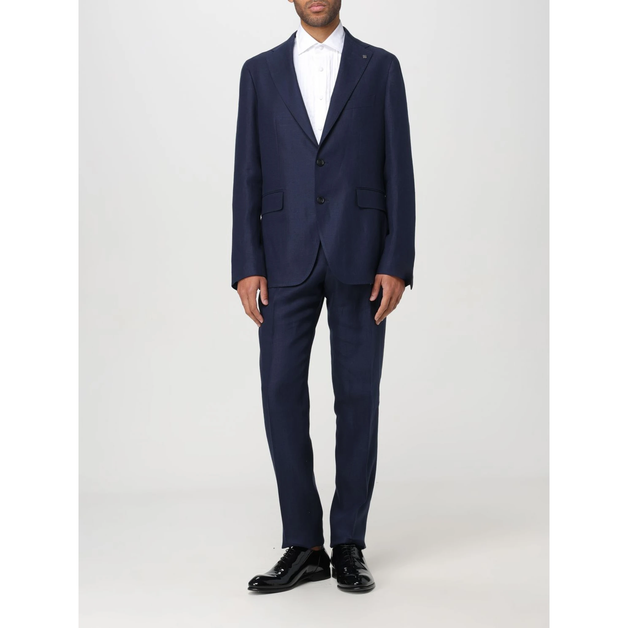 Multicolor Wool Two-Piece Suit