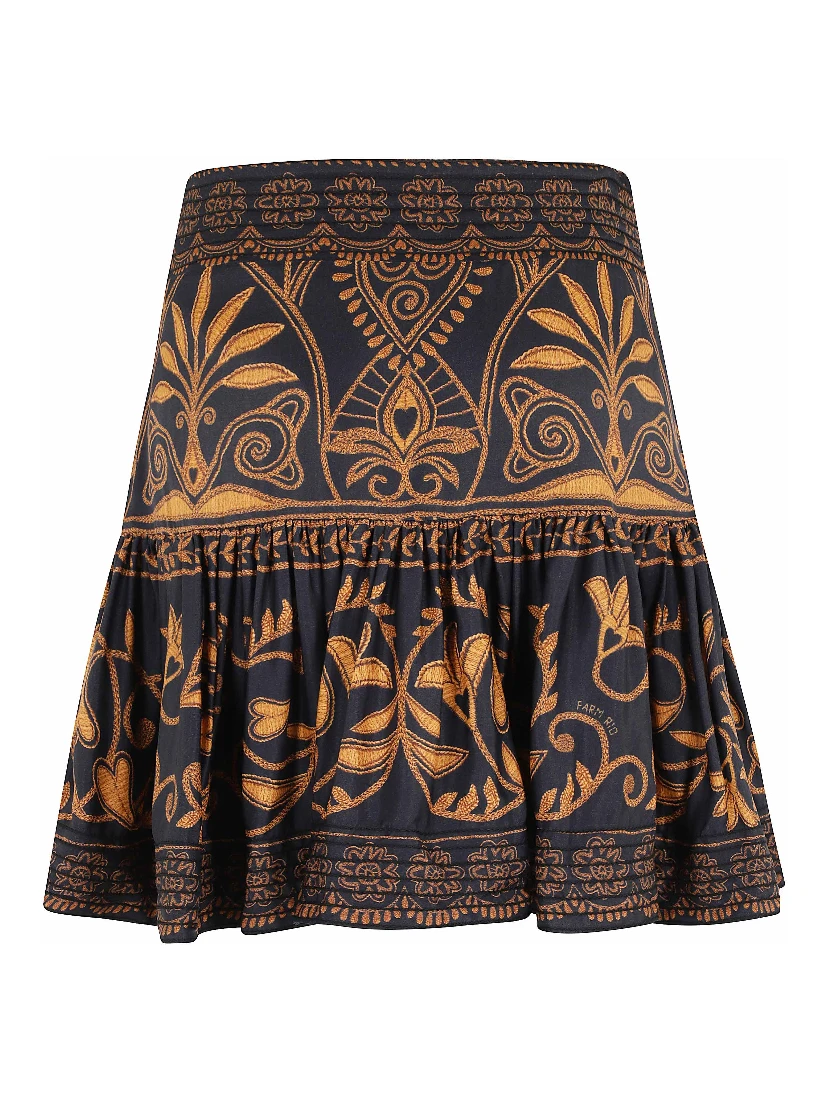 CORNELY AINIKA BLACK MINI SKIRT