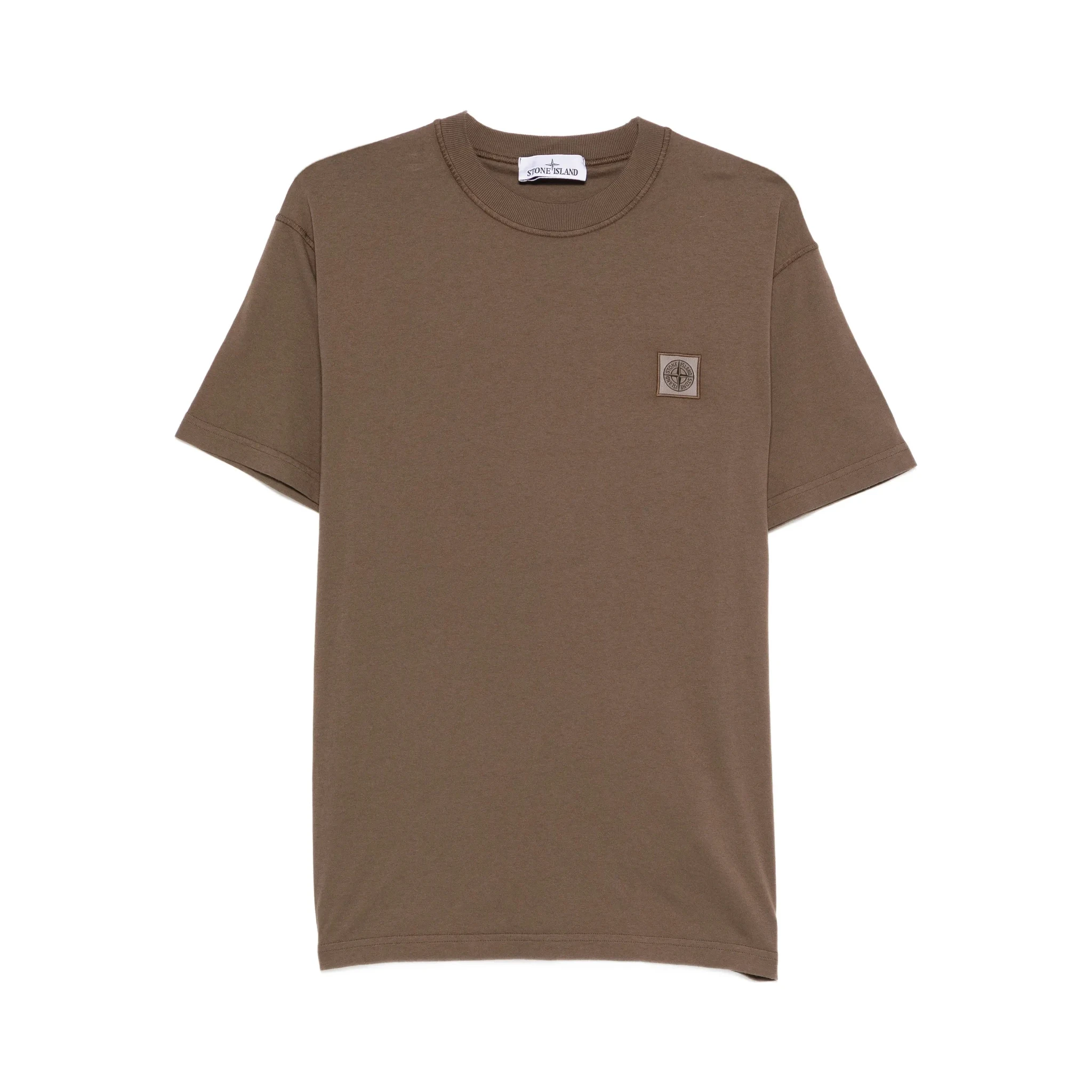 Stone Island T-shirts and Polos Brown