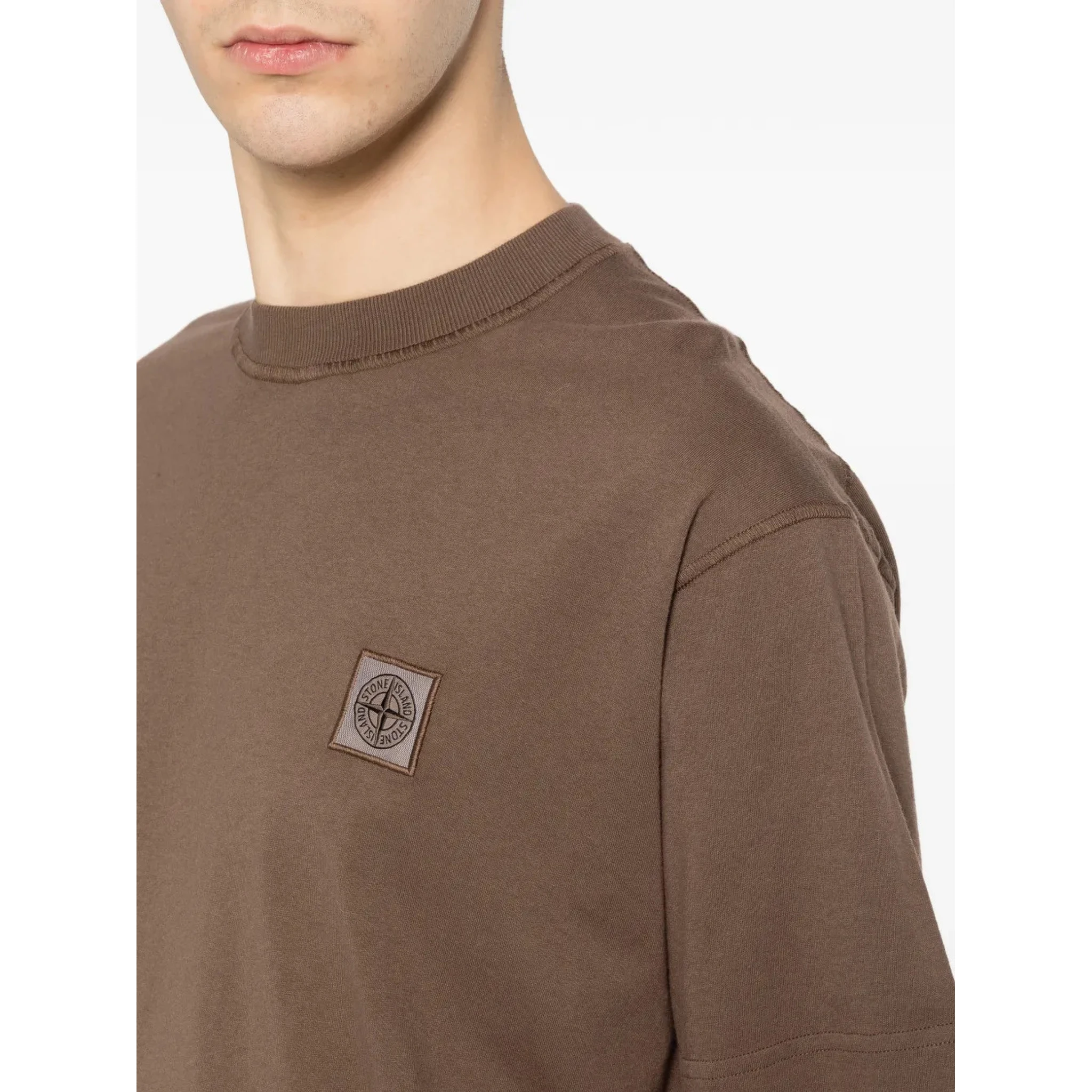 Stone Island T-shirts and Polos Brown