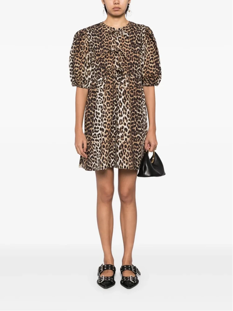 GANNI Dresses Brown alternative