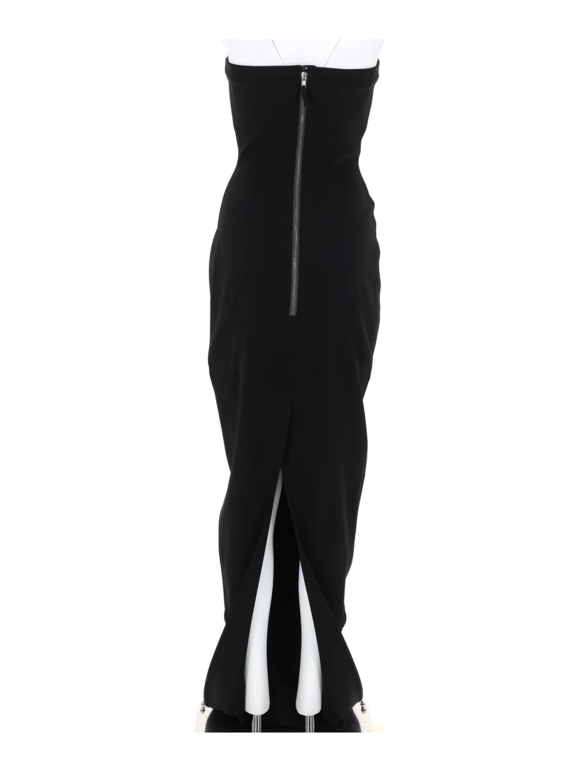 LONG "BUSTIER GOWN" DRESS