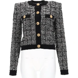 CARDIGAN WITH JEWEL BUTTONS