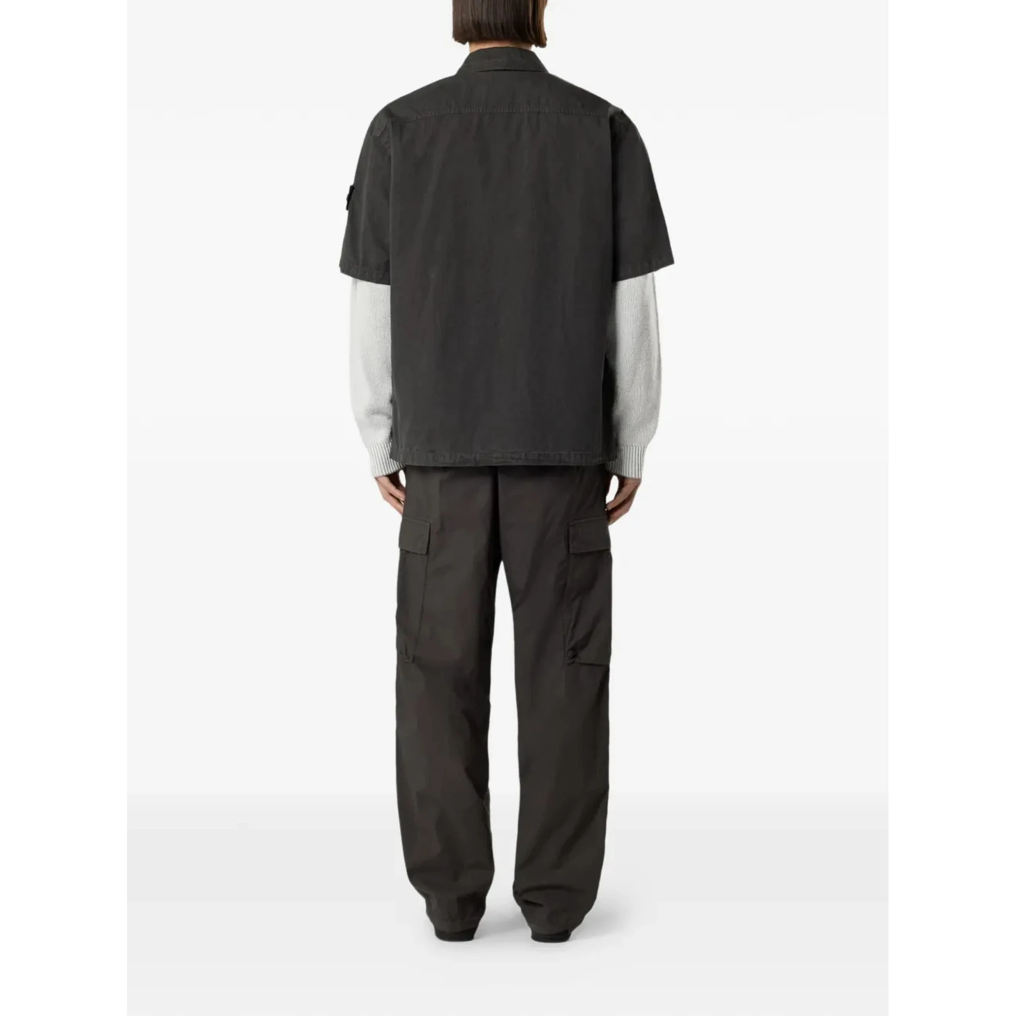 Stone Island Shirts Grey