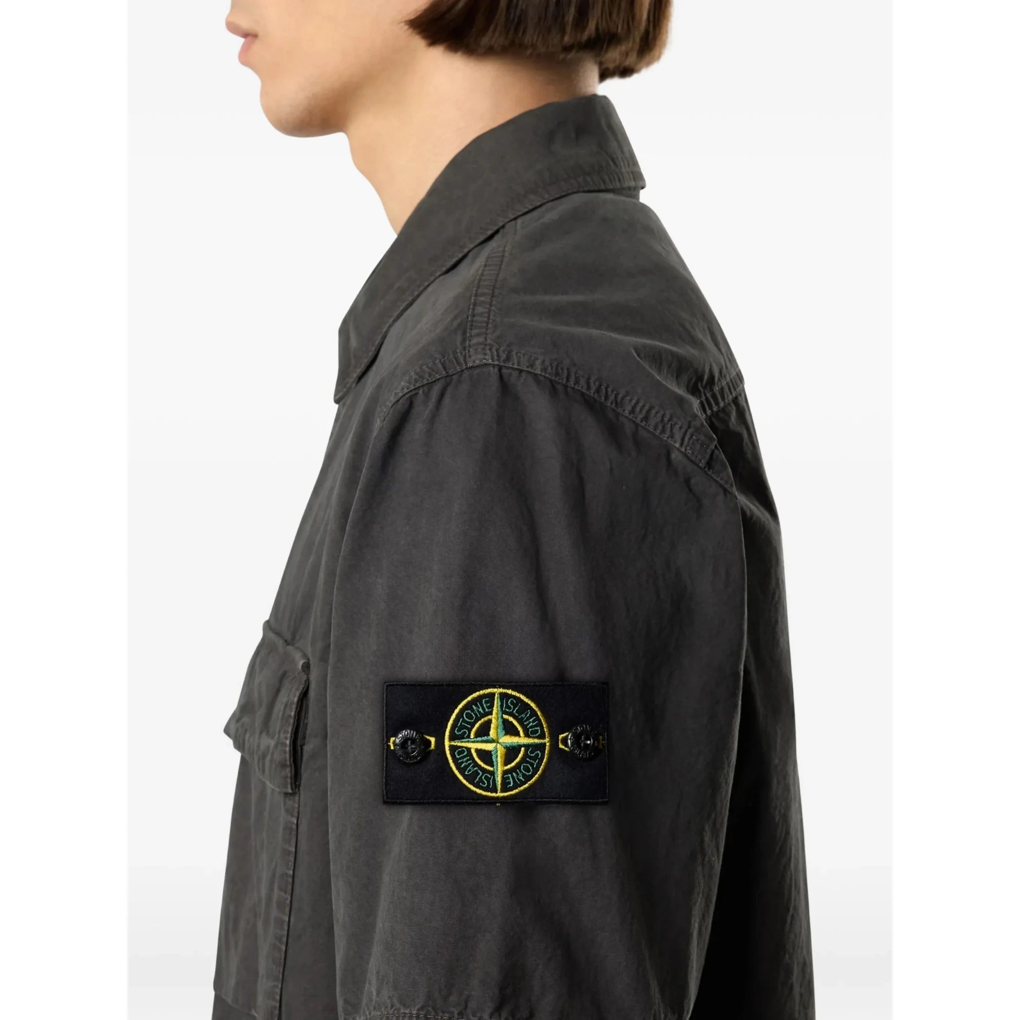 Stone Island Shirts Grey
