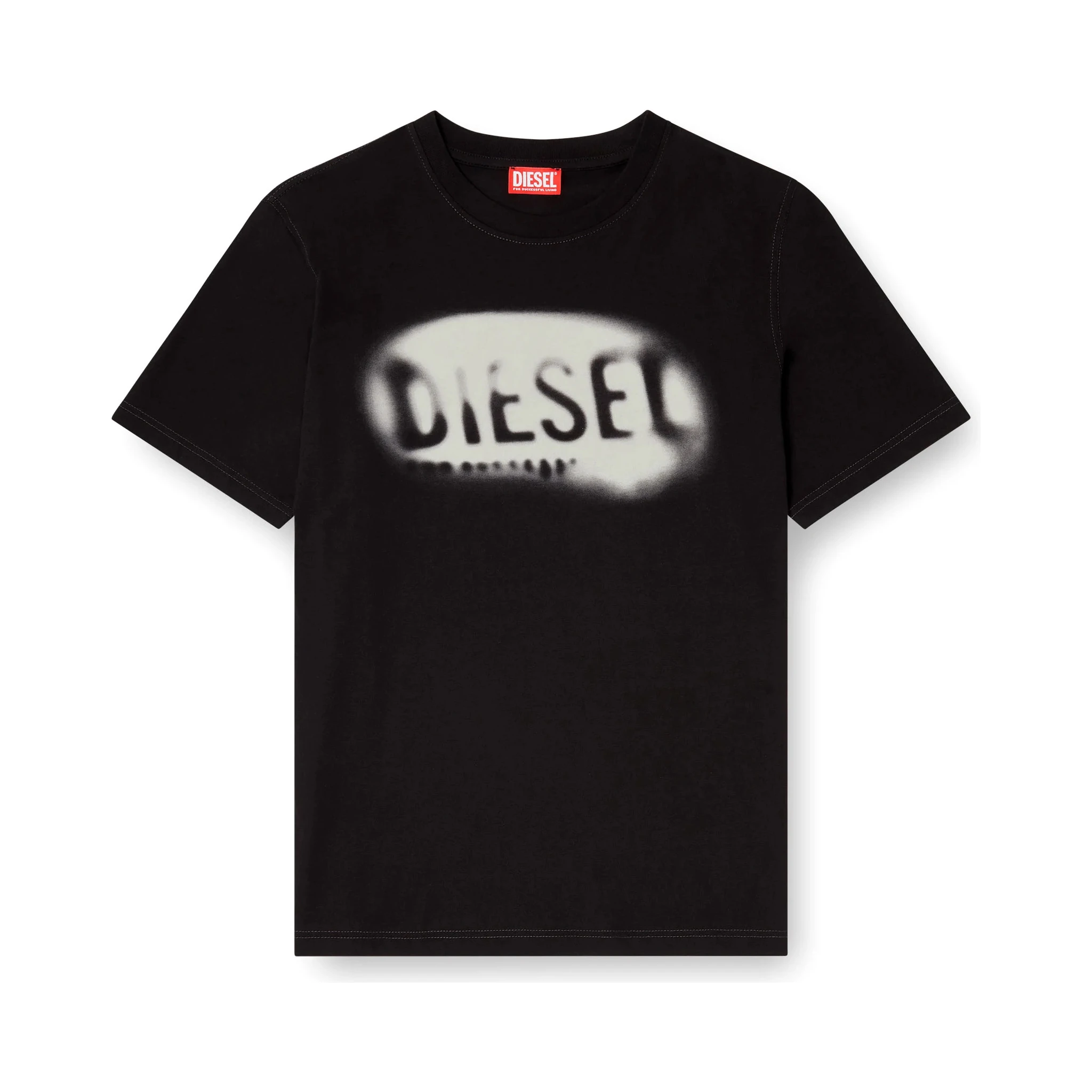 Diesel T-shirts and Polos Black