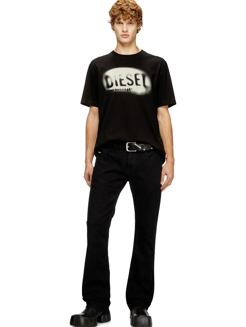 Diesel T-shirts and Polos Black