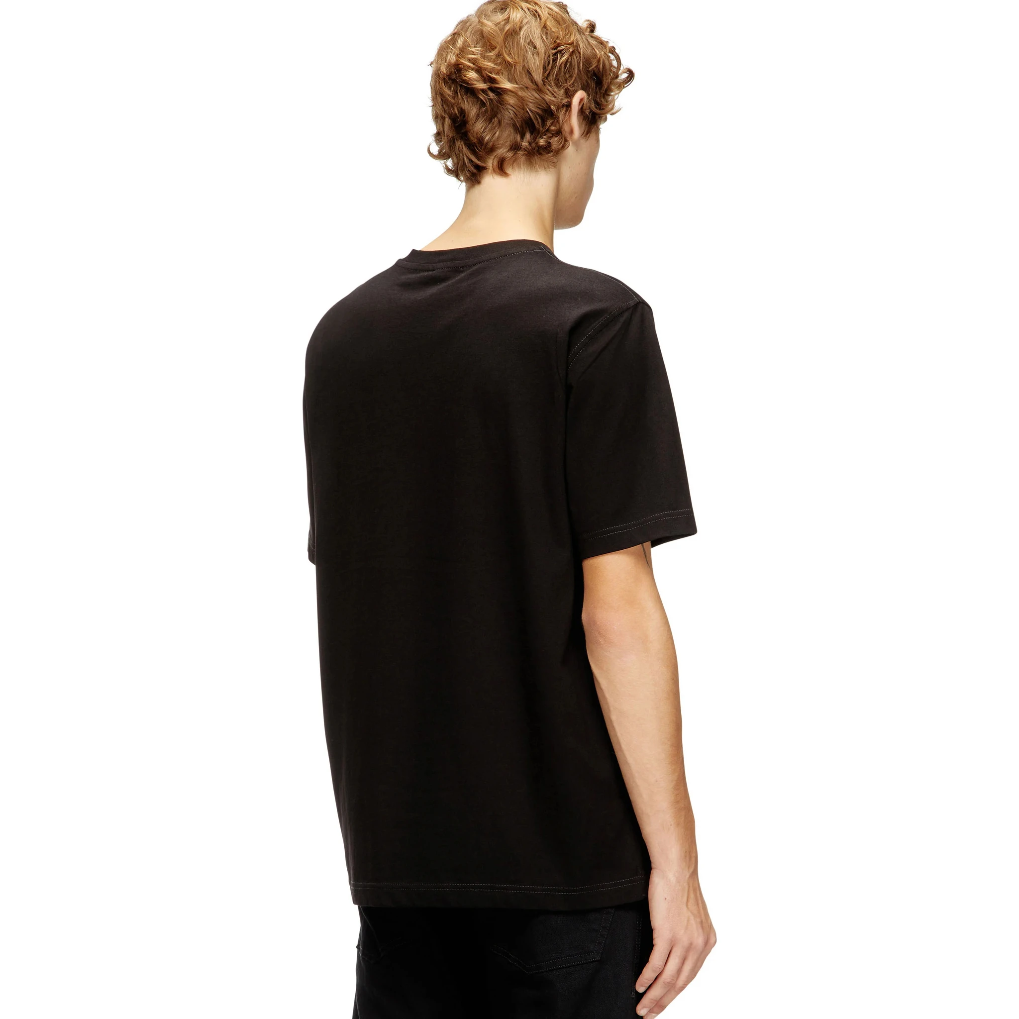 Diesel T-shirts and Polos Black