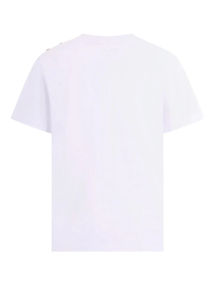 Balmain T-shirts and Polos White alternative