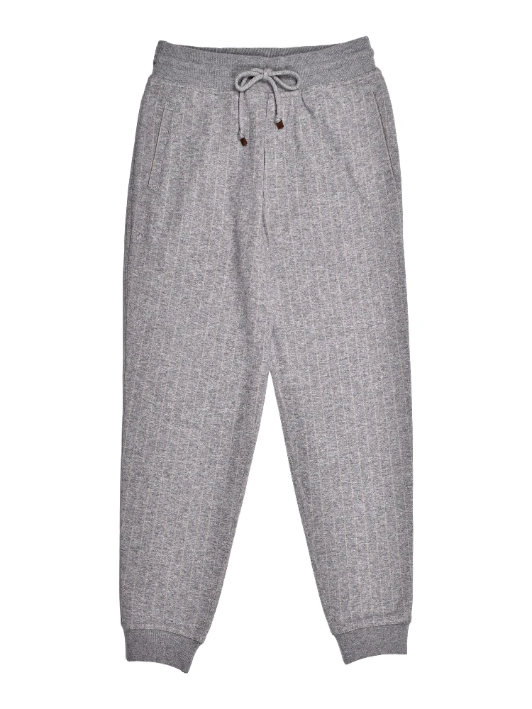 Gray Cashmere Joggers (Workout Pants)