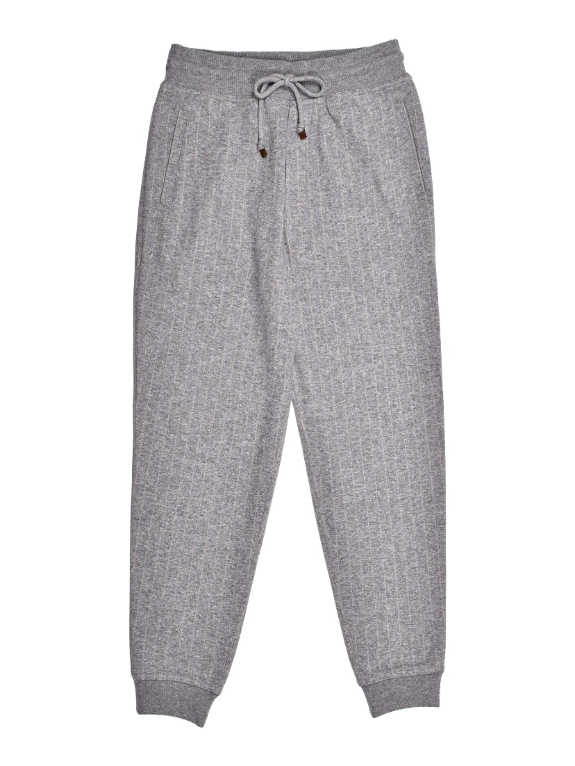 Gray Cashmere Joggers (Workout Pants)