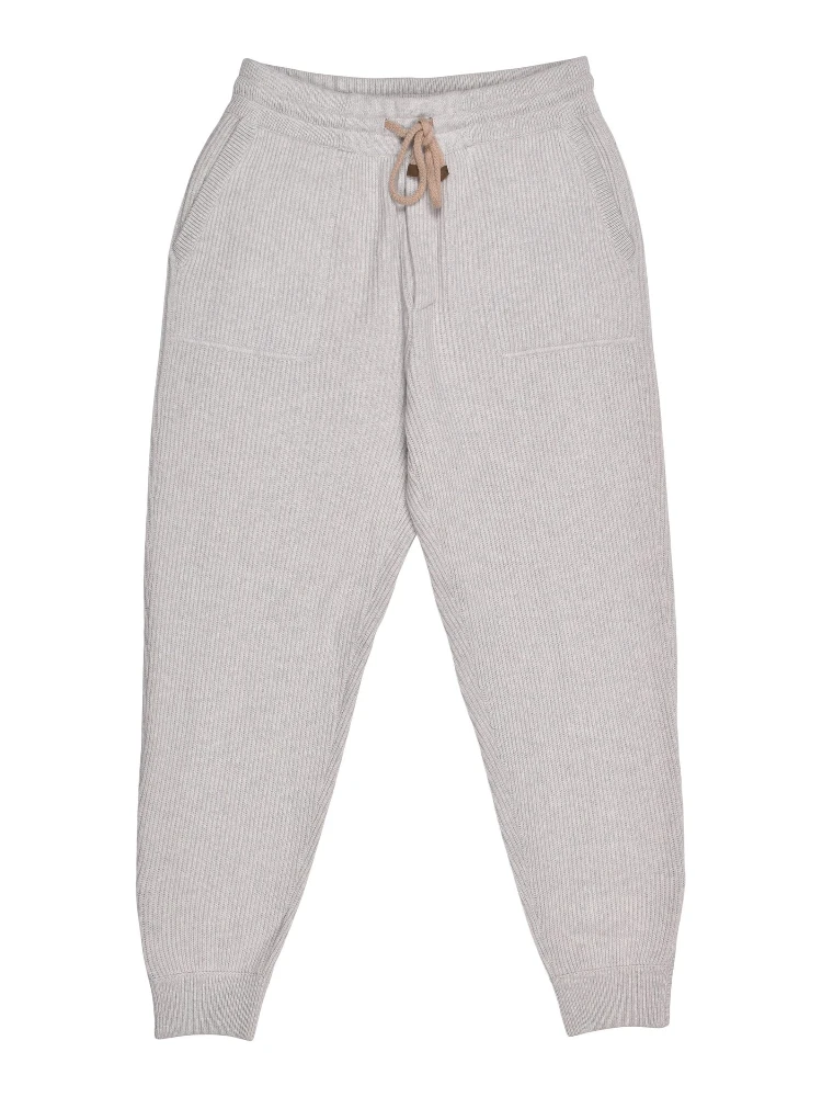 Gray Cashmere Joggers (Workout Pants)