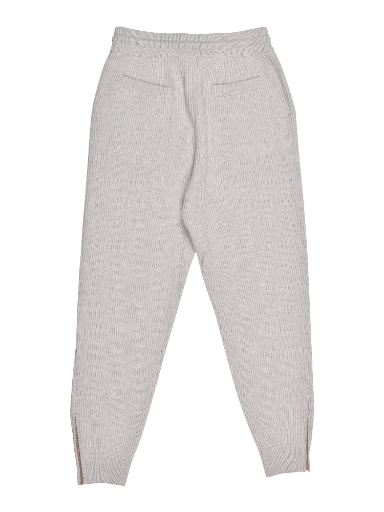 Gray Cashmere Joggers (Workout Pants) alternative