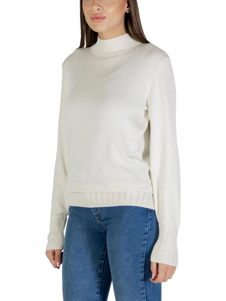 Beige Viscose Turtleneck alternative