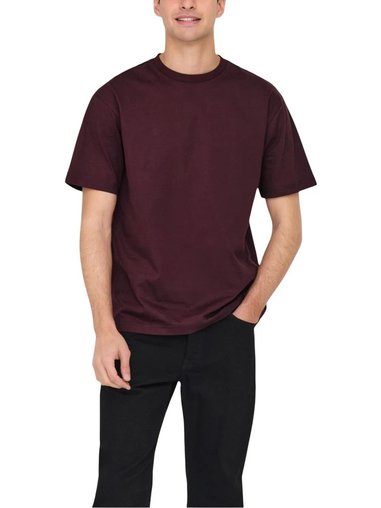 Bordeaux Organic Cotton T-Shirt