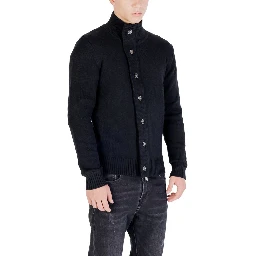 Black Marabou Sweatshirt