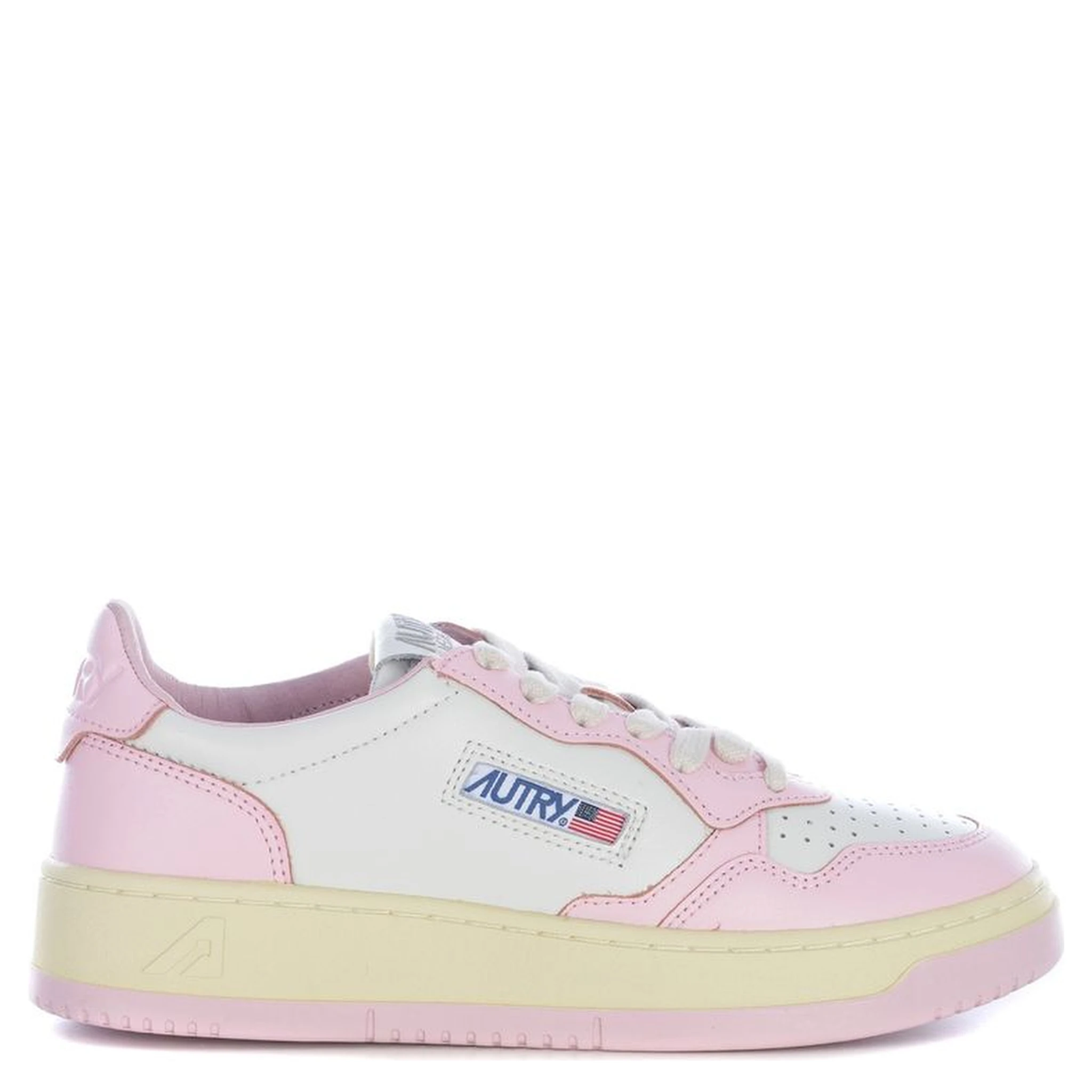 Multicolor Leather Low Top Sneakers