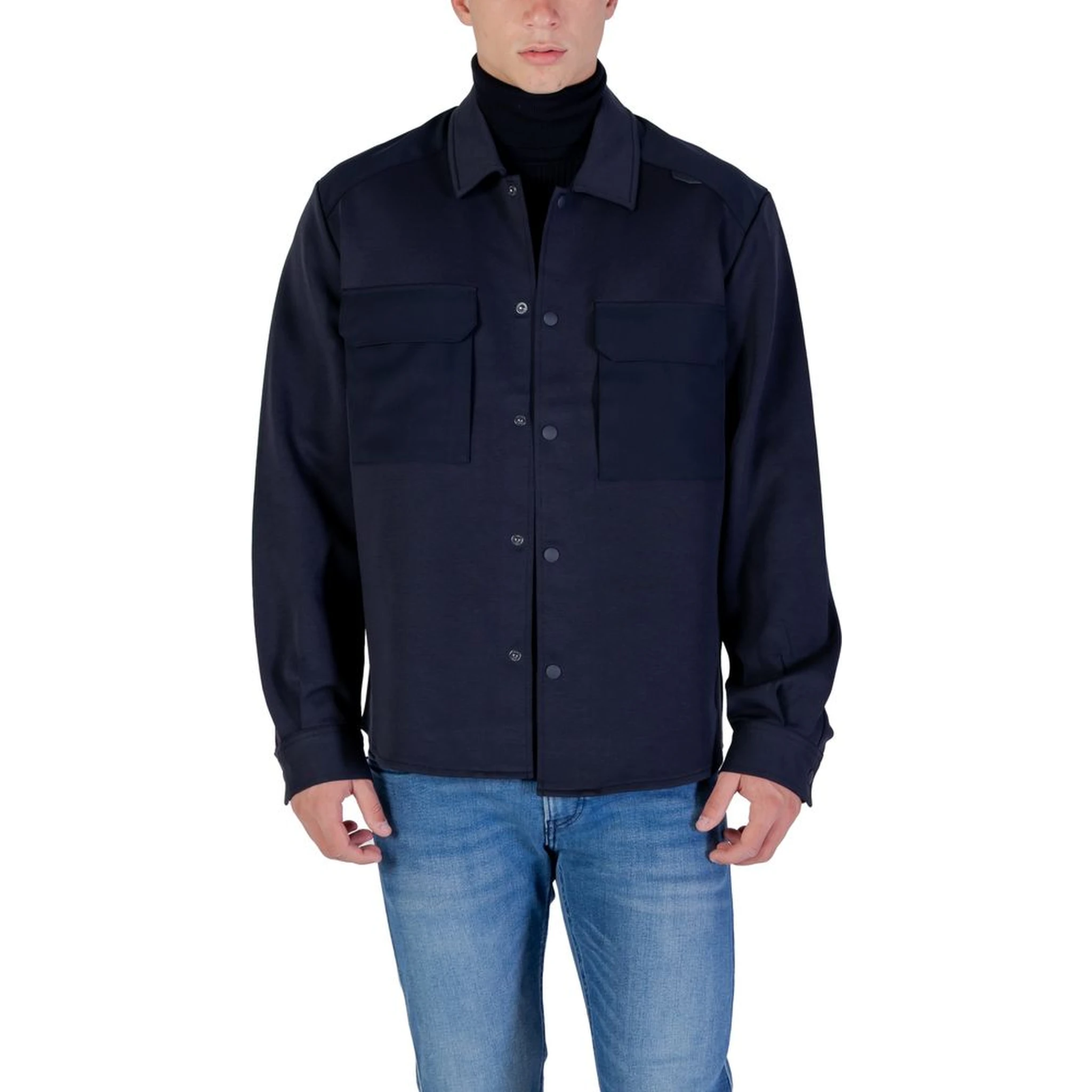 Blue Cotton Shirt