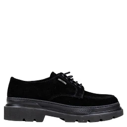 Black Leather Oxfords And Derbies