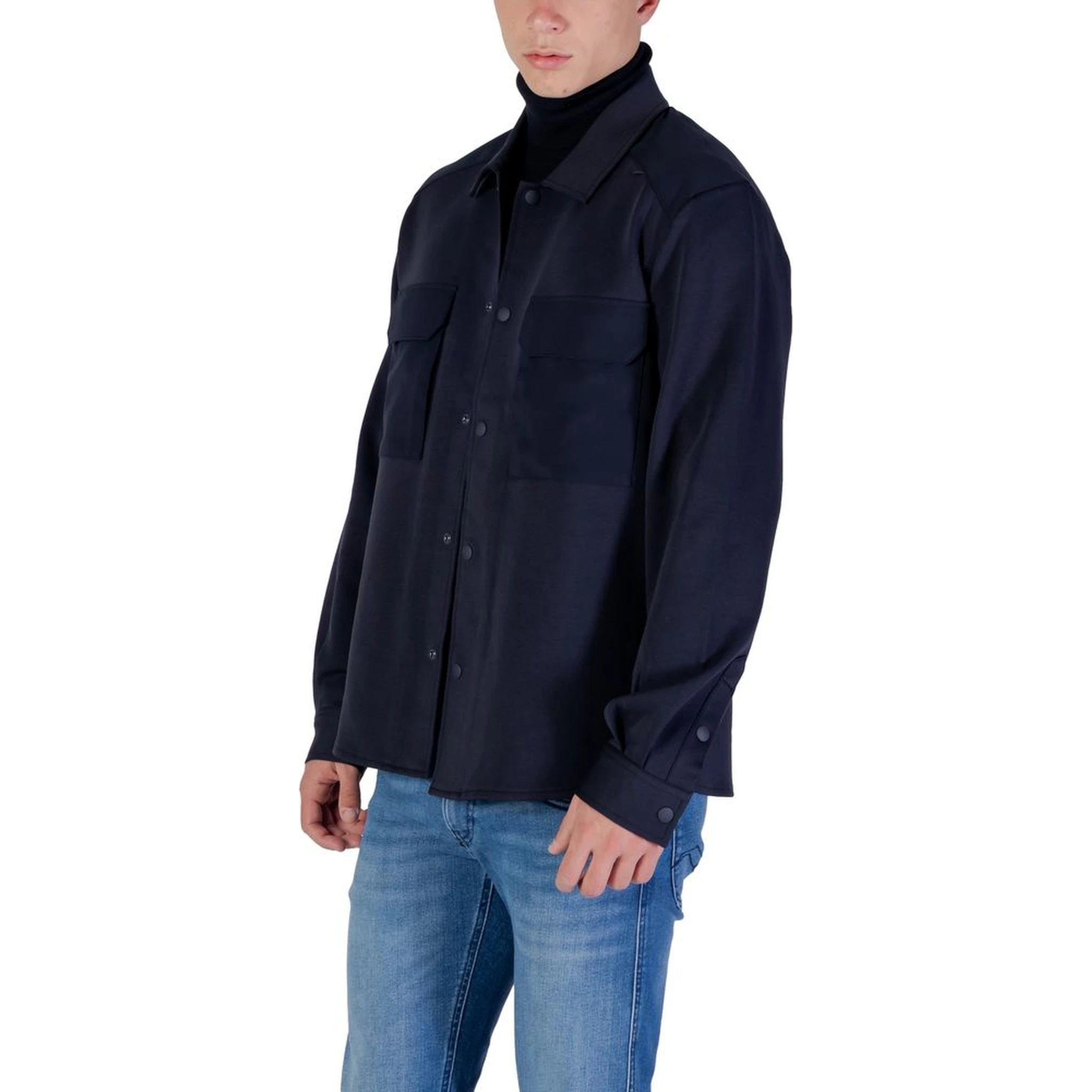 Blue Cotton Shirt