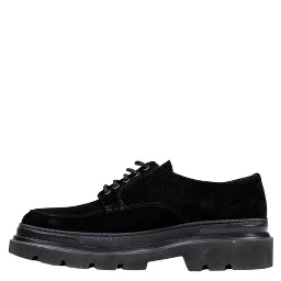 Black Leather Oxfords And Derbies