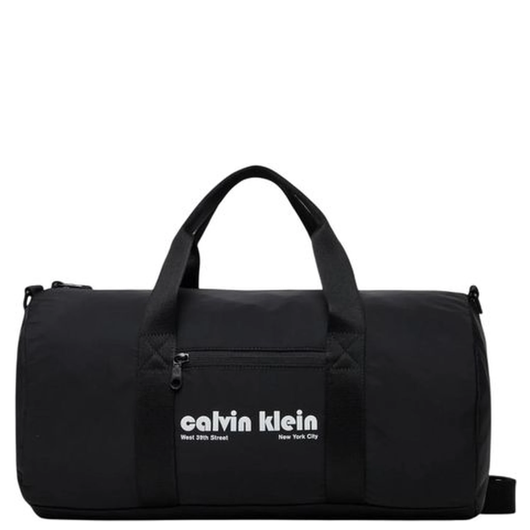 Black Recycled Polyester Duffel Bag