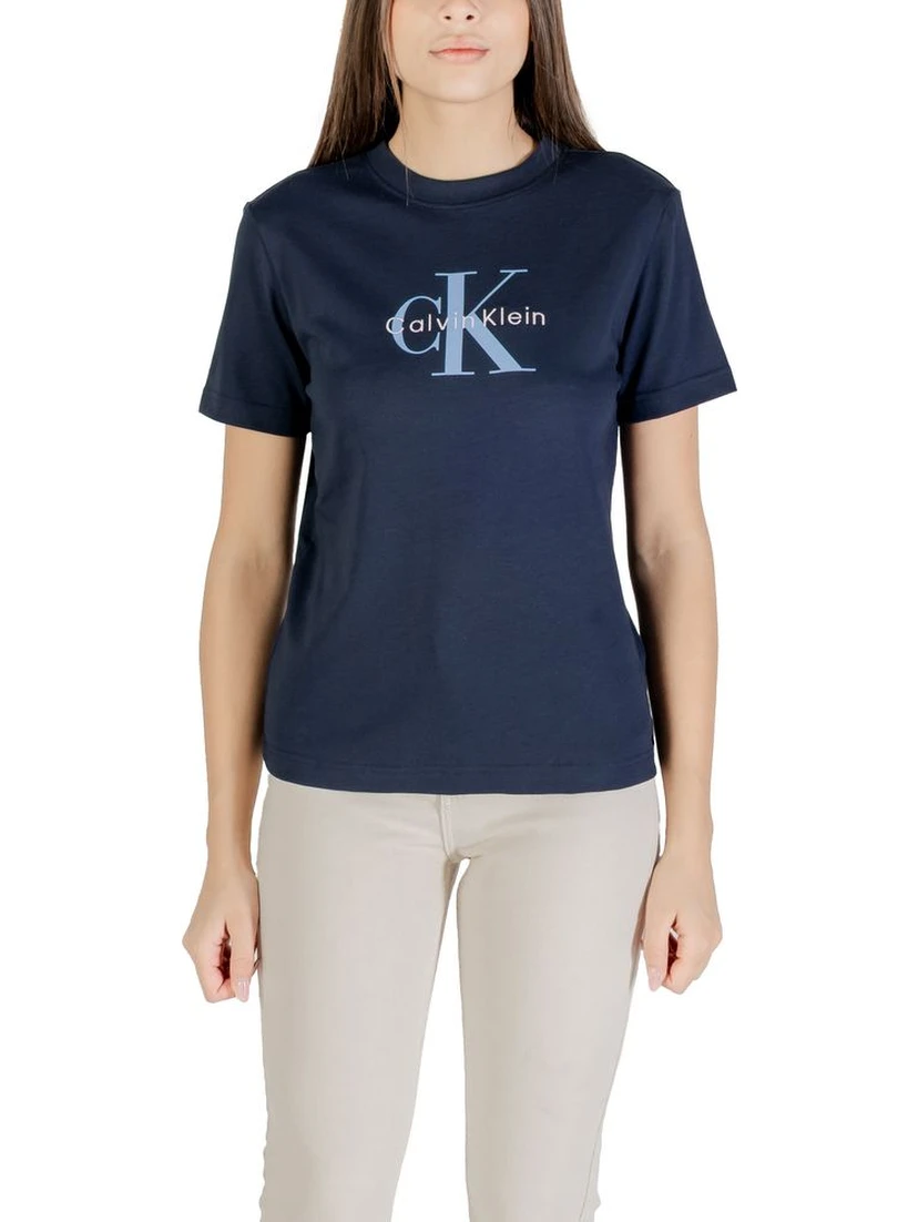 Blue Cotton T-Shirt