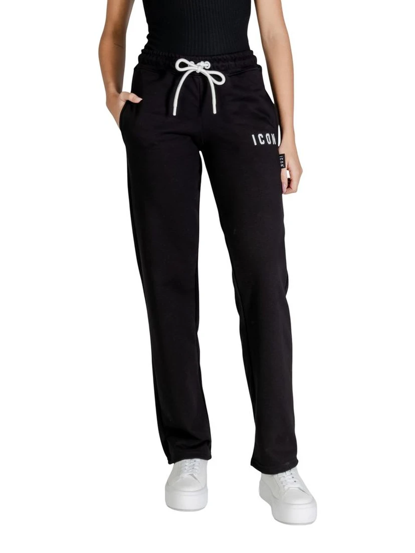 Black Cotton Joggers (Workout Pants)
