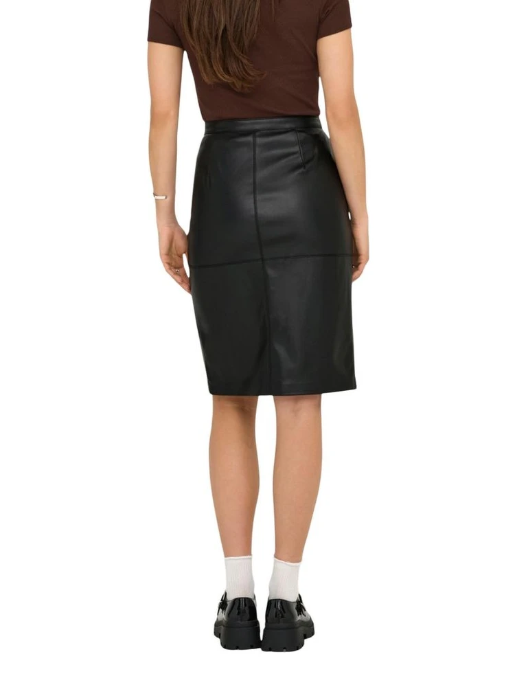 Black Polyester Long Skirt alternative