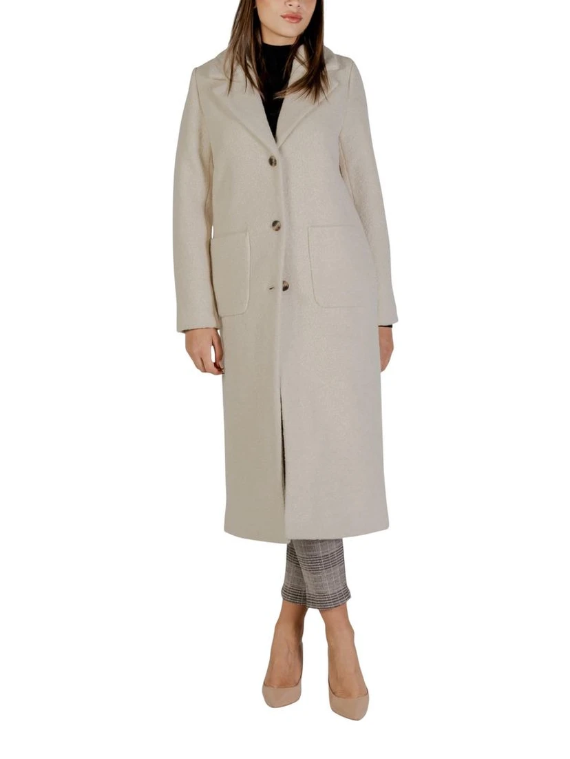 Cream Wool Coat