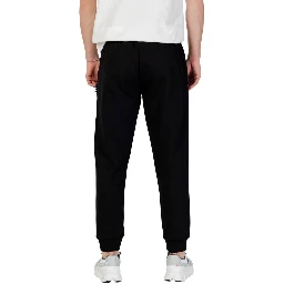 Black Cotton Joggers (Workout Pants)