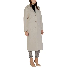 Cream Wool Coat