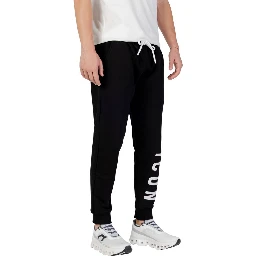 Black Cotton Joggers (Workout Pants)