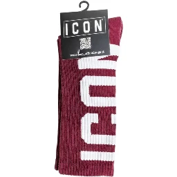 Bordeaux Cotton Socks