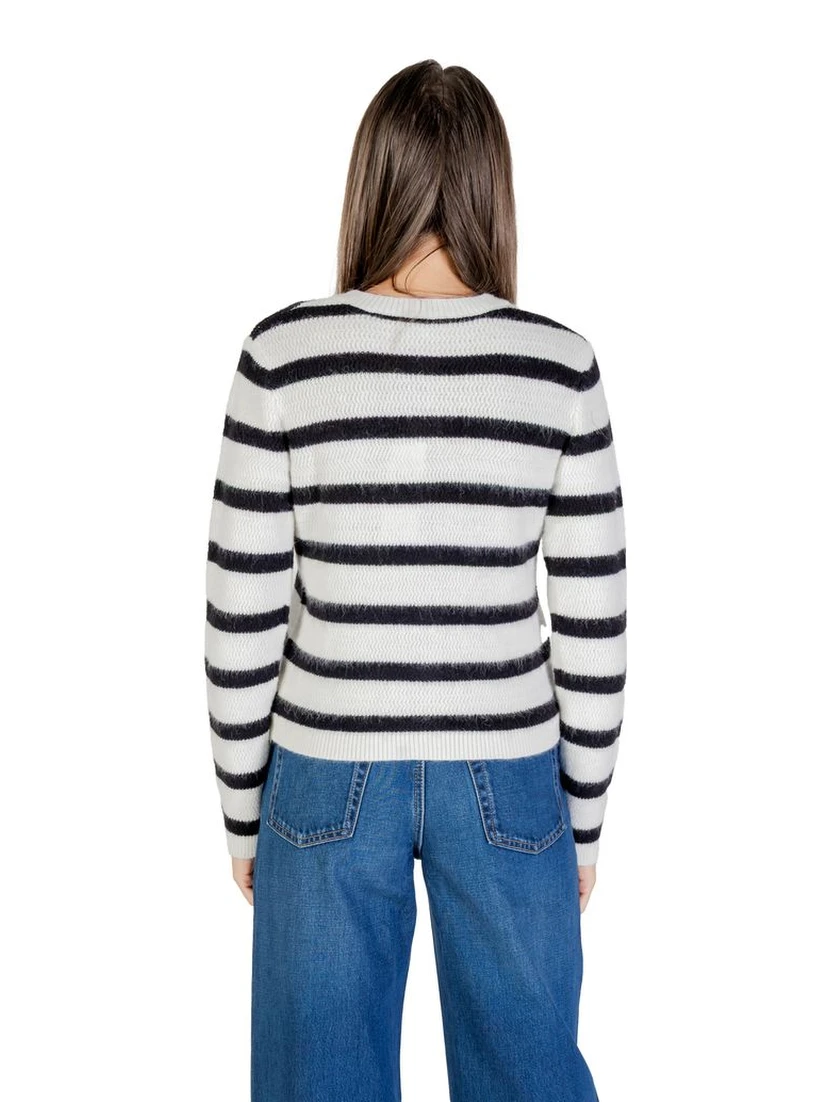 White Marabou Cardigan