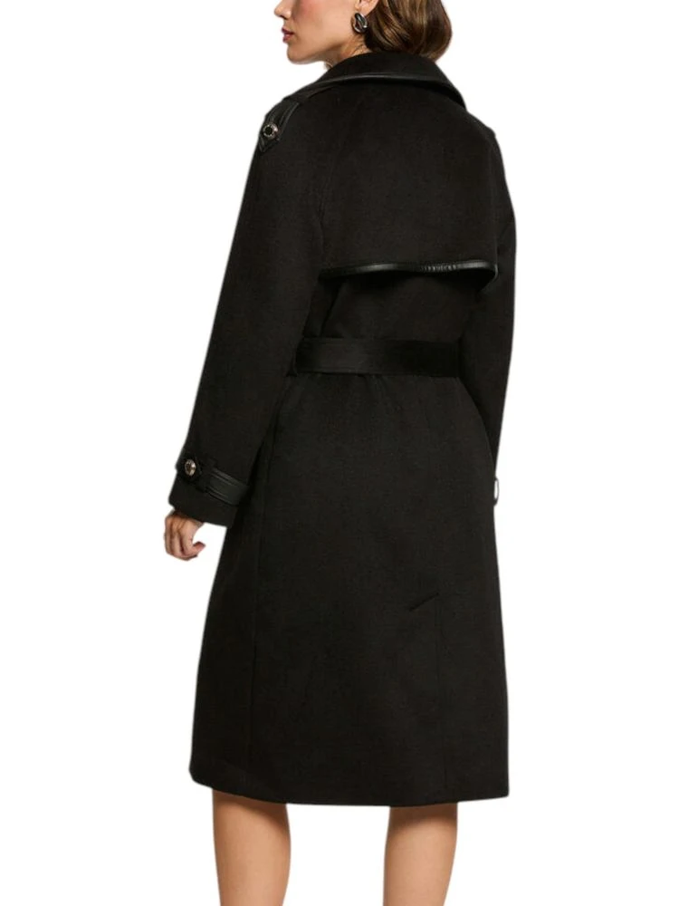 Black Polyester Coat alternative