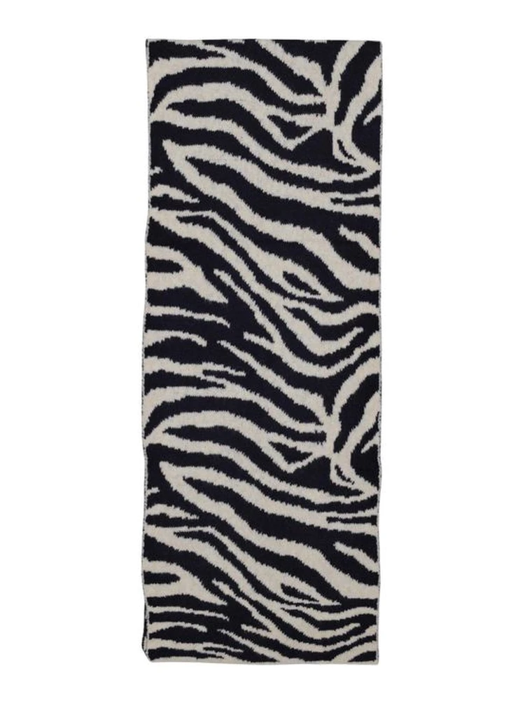 Blue Recycled Polyester Scarf