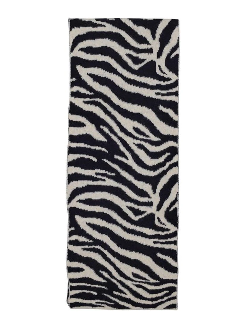 Blue Recycled Polyester Scarf