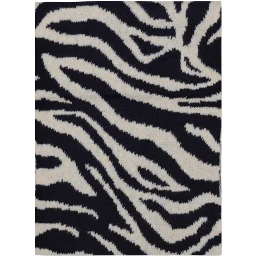 Blue Recycled Polyester Scarf
