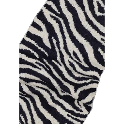Blue Recycled Polyester Scarf